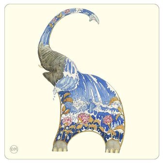 Onderzetter - olifant