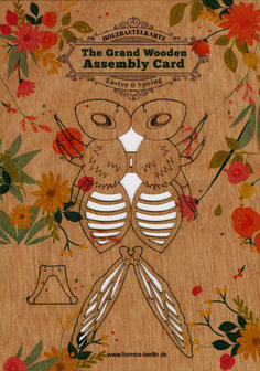 Houten kaart Grand Wooden Assembly - bij