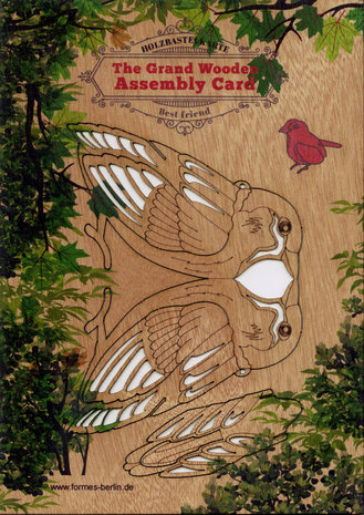 Houten kaart Grand Wooden Assembly - mus