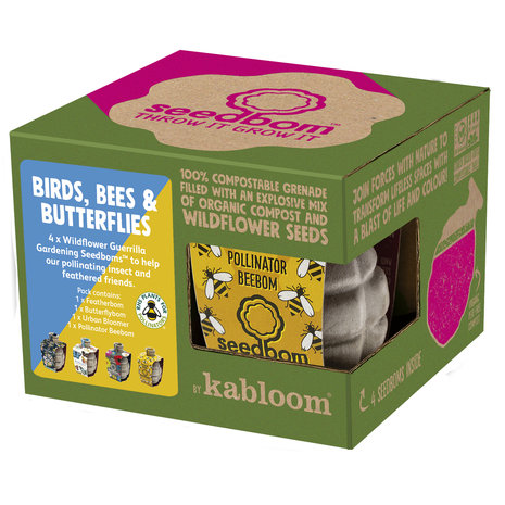 Zaadbommen - Birds, Bees and Butterflies