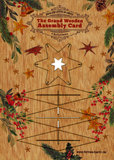 Houten kaart Grand Wooden Assembly - ster #4_